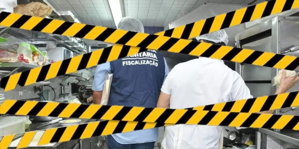 Falta de higiene, alimentos estragados e infestação de pragas: 3 restaurantes populares lacrados pela VIGILÂNCIA