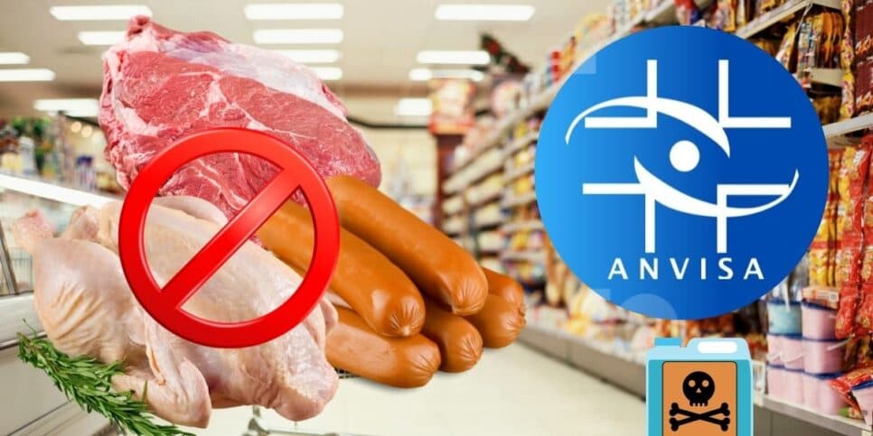 Substância fatal: A Anvisa decretou a retirada de 3 marcas populares de carne, salsicha e frango às pressas