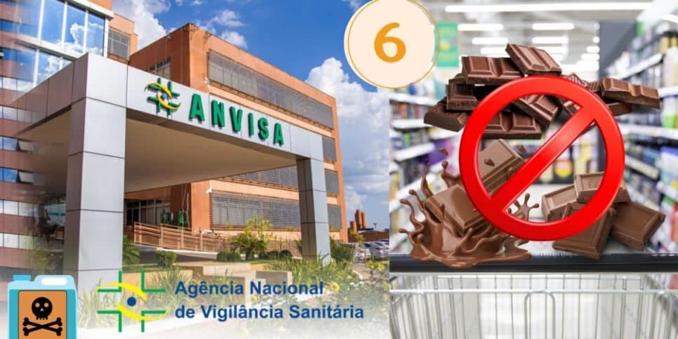 Contaminado com metal e risco fatal: A proibição da Anvisa contra 6 chocolates e ordem de retirada de mercados