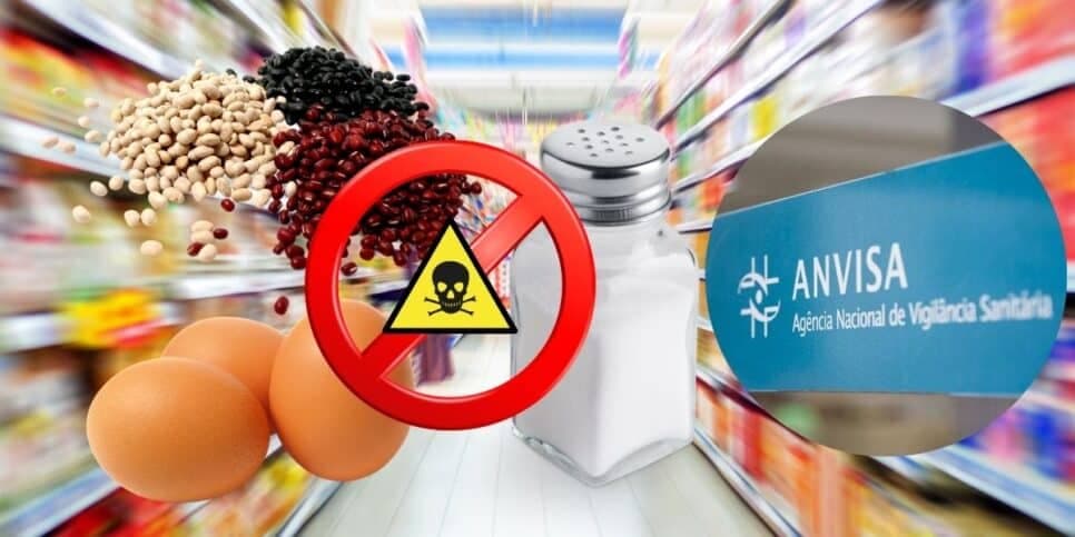 Substância fatal: A proibição da Anvisa contra 3 marcas populares de feijão, ovo e sal de mercados às pressas