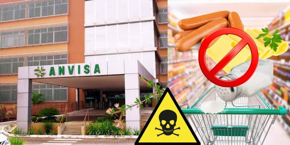 Substância fatal: A Anvisa decretou a proibição de 3 marcas populares de sal, queijo e salsicha de mercados