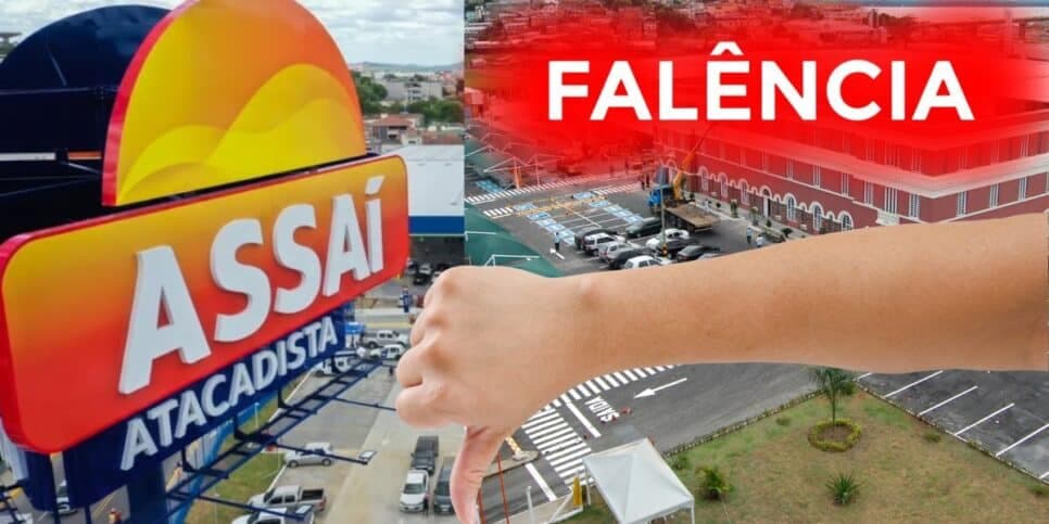 "Nossa operação se despede": Rival do Assaí vai à falência após 50 anos com anúncio público de cortar o coração
