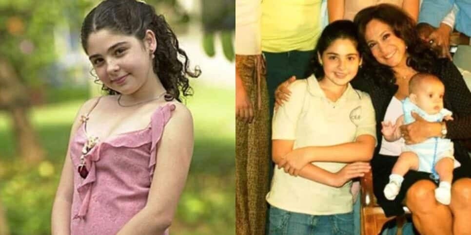 Lembra da neta de Maria do Carmo, em Senhora do Destino? Irreconhecível e com filho, vive assim aos 32 anos