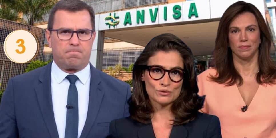 Câncer, queimadura e +: A proibição da Anvisa contra 3 populares confirmadas por Bocardi, Renata e Ana Paula