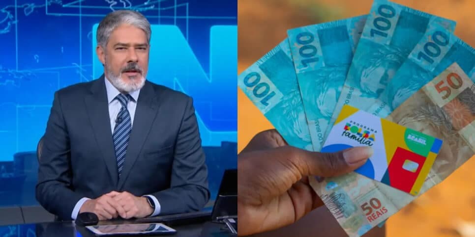 "Revisão": A nova lei do Bolsa Família confirmada por Bonner no JN às pressas que atinge milhões de usuários