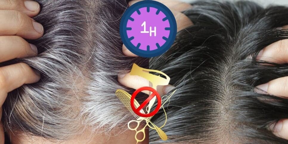 Rejuvenescimento de anos em 1 HORA: Único ingrediente suga o grisalho dos fios sem gastar nada no salão