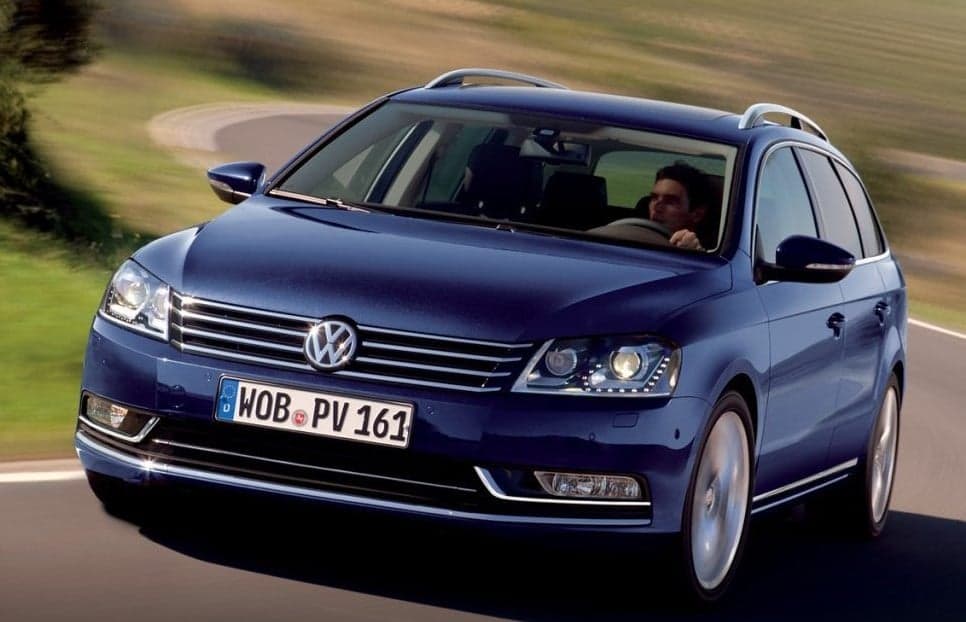 VW Passat Variant está envolvido no recall dos airbags mortais (Foto: Reprodução / Volkswagen) 
