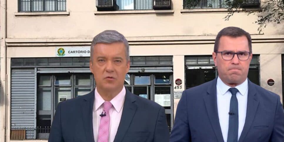 "Último dia" : Kovalick e Bocardi param a Globo com FIM em todos os cartórios do Brasil nesta quarta (08)