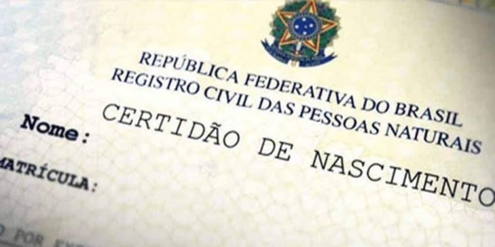 Certidão de Nascimento fundamental para todos os recém-nascidos (Reprodução: Internet)