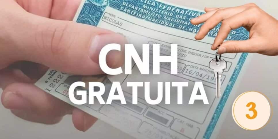 Fim do pagamento: Como tirar a CNH gratuitamente em apenas 3 passos e passar na prova do Detran em 10 minutos