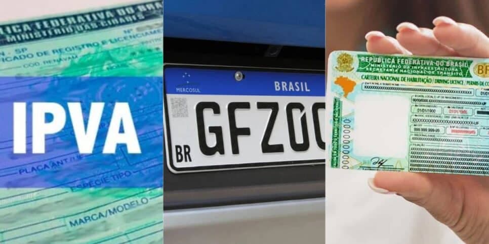Nova lei das placas, exigência na CNH e fim do IPVA: 3 viradas do CONTRAN chegam a todos os motoristas