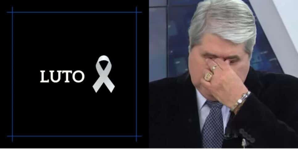 "Com profundo pesar": 3 mortes de âncoras aclamados confirmadas por Datena na Band e choro do apresentador