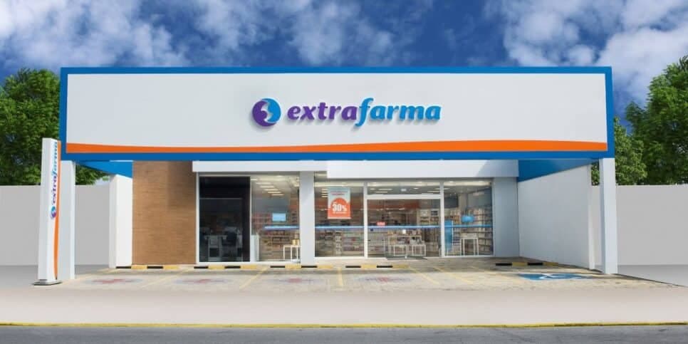 Extrafarma ainda tem mais de 60 unidades em funcionamento (Reprodução: Internet)