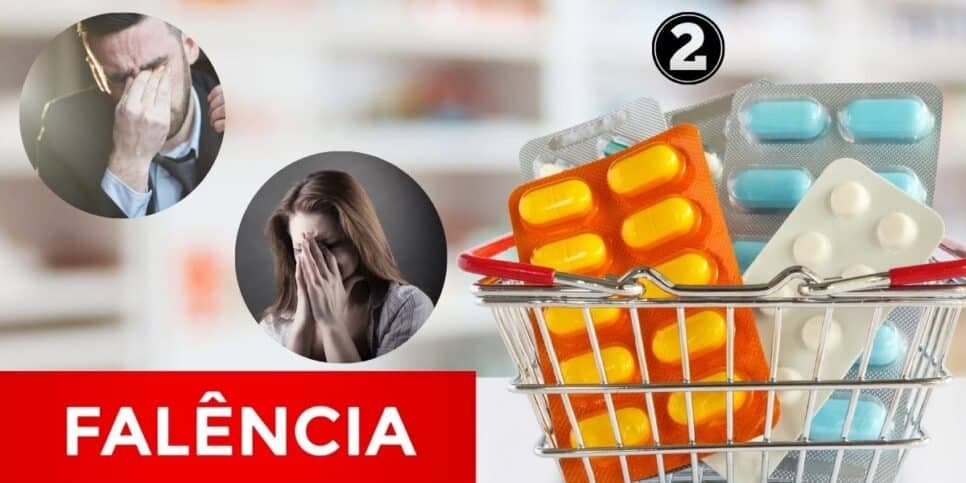 Falência, R$ 152 milhões em dívidas e portas fechadas: O triste FIM de 2 farmácias e o choro dos clientes