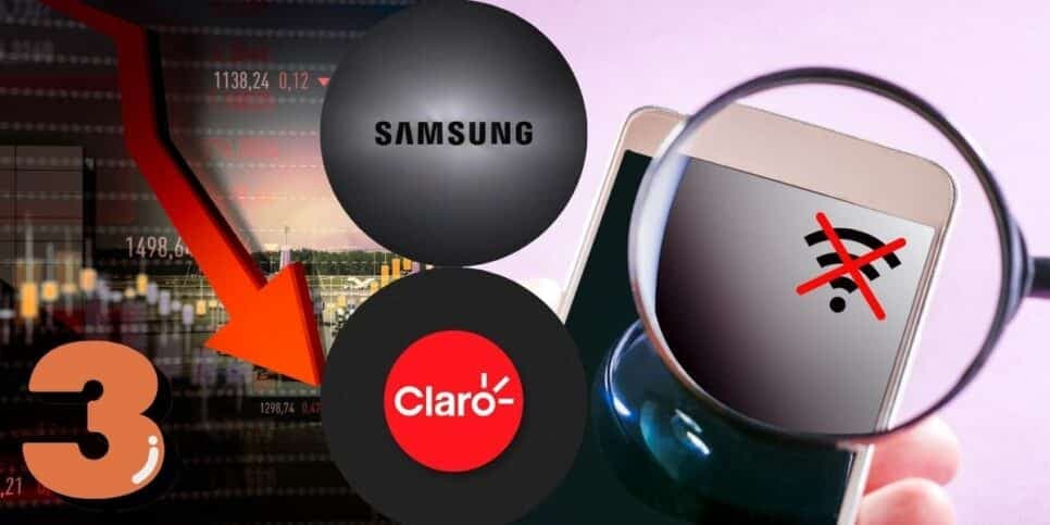 Sinal desligado em todos os Samsungs: O fim de 3 operadoras de celular grandes como a Claro no Brasil