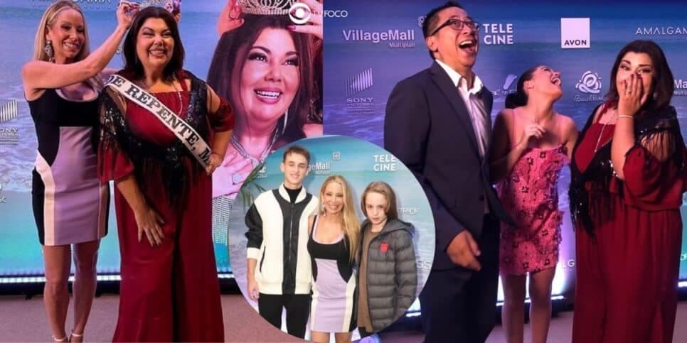 Exclusivo: Pré-estreia de filme atrai todos os holofotes e Dani Winits surge em rara aparição com filhos