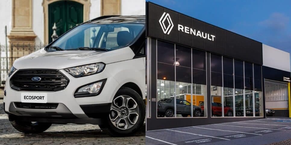 A volta de uma lenda após 21 anos: Ressureição do Ford Ecosport é confirmada em 2024 pra derrubar a Renault