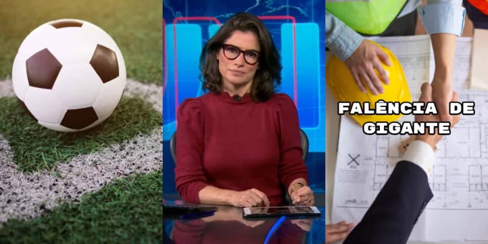 "Dívida de 300 bilhões": A falência de gigante confirmada por Renata no JN que atinge time de futebol amado