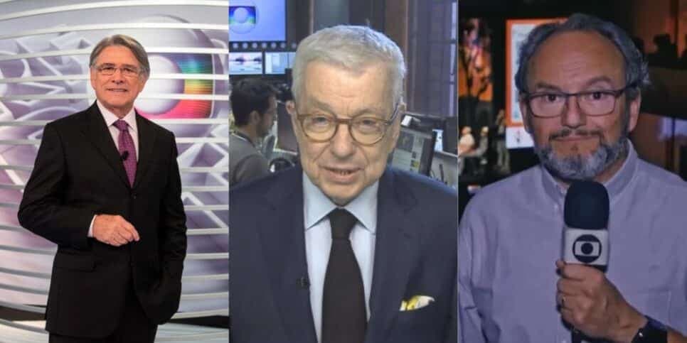 Chapelin, Ernesto Paglia e Renato Machado: 3 âncoras têm fim no Globo Repórter e vivem de forma irreconhecível