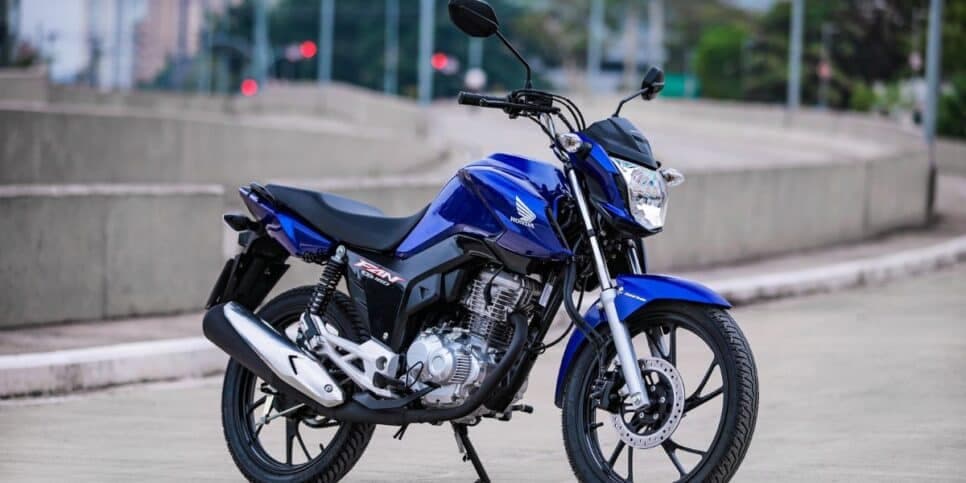 CG 160 não precisa arcar com o IPVA (Reprodução: Honda/Divulgação)