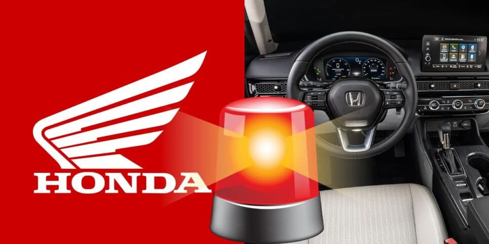 Risco FATAL: Honda emite comunicado às pressas e acaba de ordenar retirada de 7 modelos de carros das ruas
