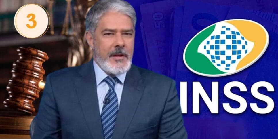 "Mudanças no auxílio": A nova lei do INSS confirmada por Bonner às pressas no JN com pacotão de 3 viradas