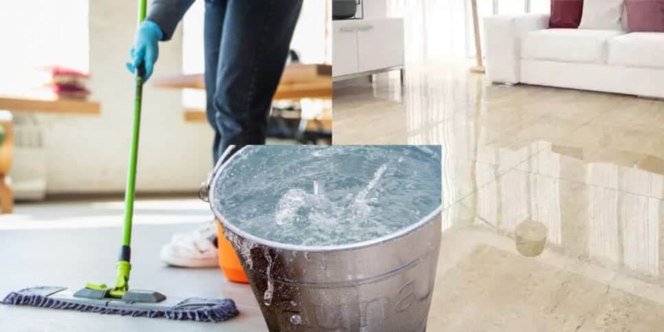Nem Veja faz isso: Mistura com 5 ingredientes deixa o piso da casa mais brilhante que diamante em 10 minutos