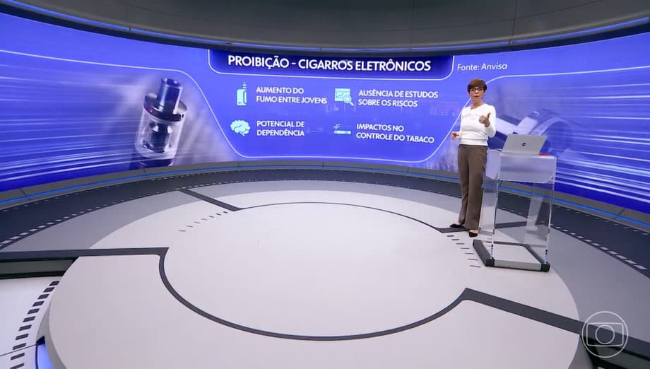 Lo Prete deu 4 alertas feitos pela Anvisa (Foto: Reprodução / Globo)

