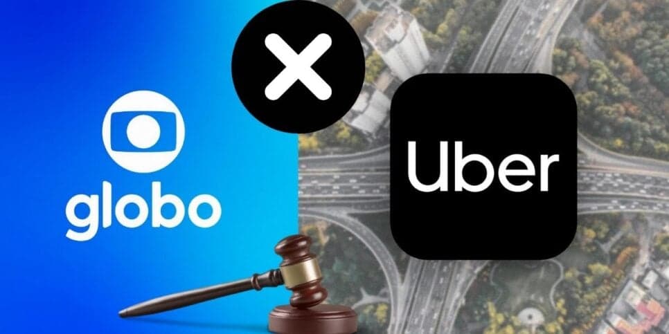 "Decreto": O anúncio em jornal da Globo ao confirmar o FIM de serviço crucial da Uber no Brasil