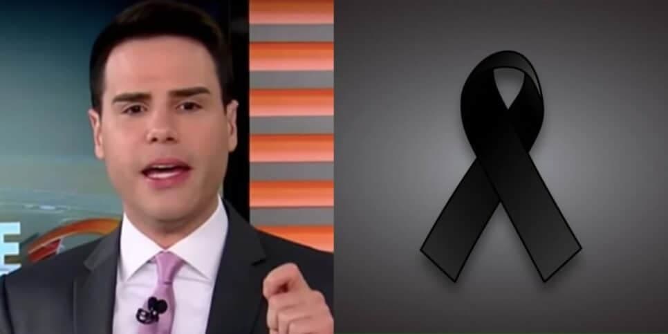 "A única certeza que temos'': O choro de Luiz Bacci na Record ao falar sobre a morte de cantor de 23 anos