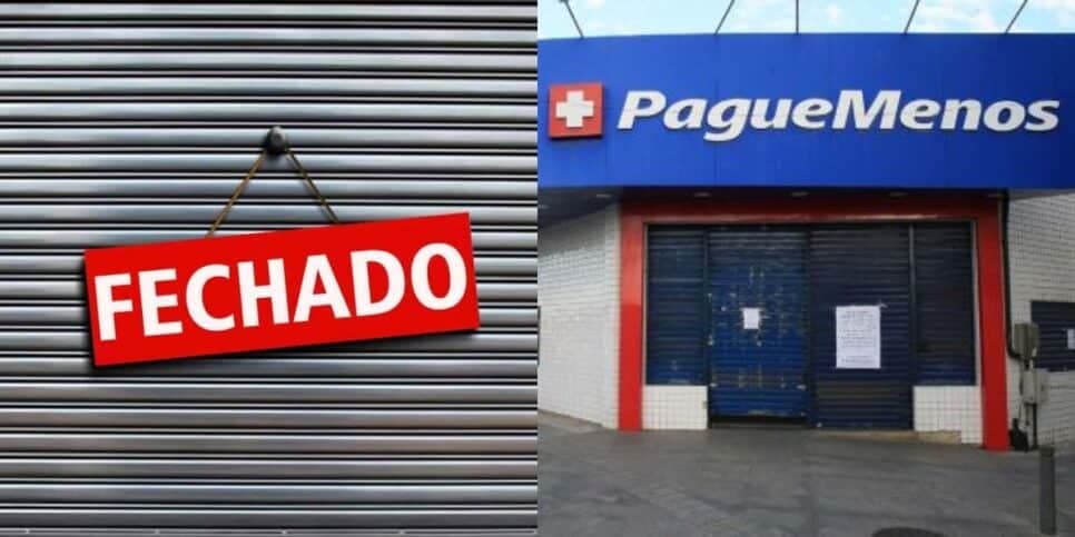 "Encerrando": O fechamento de unidade crucial da Pague Menos e comunicado oficial da farmácia