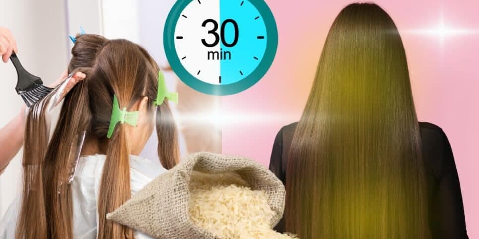 Progressiva sem formol: Misturinha com arroz +1 ingrediente deixa o cabelo liso escorrido em 30 minutos