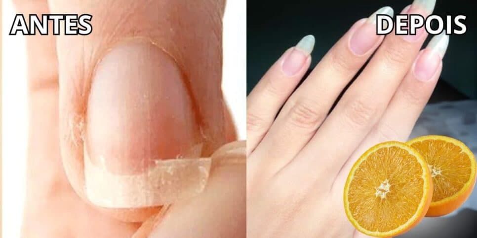 Sem lascas e inquebráveis: Receita com laranja e +1 ingrediente pra mulheres alongarem as unhas sem gastar NADA