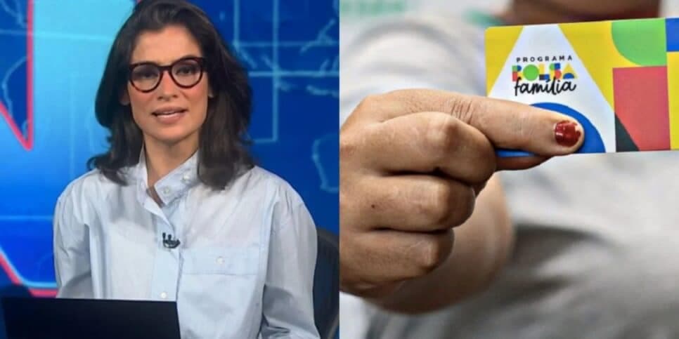 "Aumento": Renata Vasconcellos para o JN às pressas com anúncio sobre o Bolsa Família e presentão a milhões