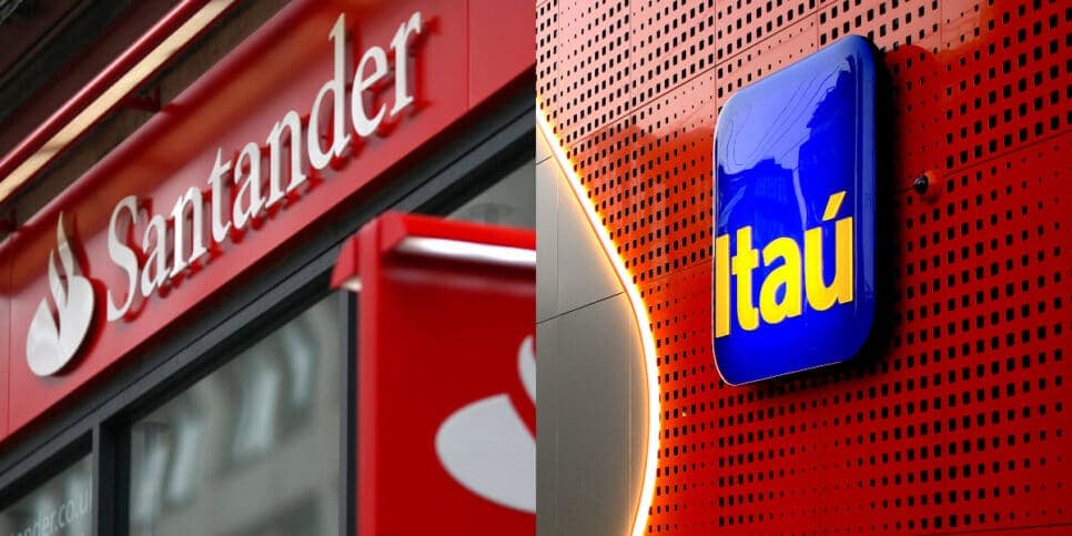 R$ 678 milhões na mesa: A compra colossal do Santander ao virar dono de rival popular para aniquilar o Itaú
