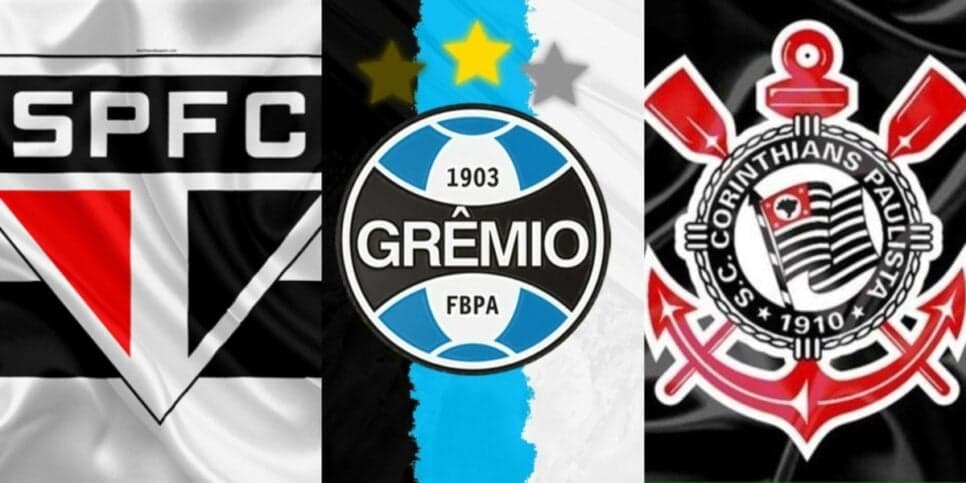 Novo meia no SP, craque chegando no Grêmio e reforço de peso no Corinthians: 3 viradas em gigantes do Brasil