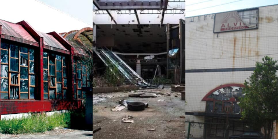 O abandono de um Shopping gigantesco em São Paulo (Foto: Divulgação)