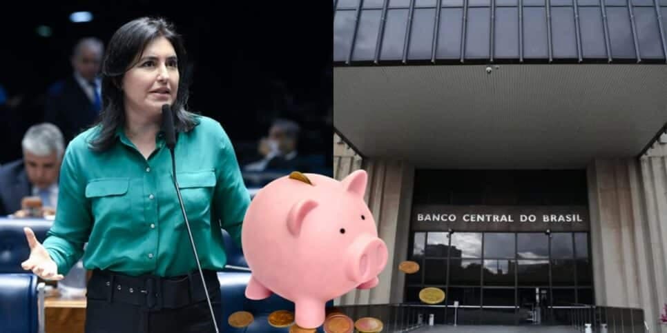 "É uma decisão interna": Anúncio decisivo de Tebet sobre o Banco Central atinge em cheio poupanças Caixa e+