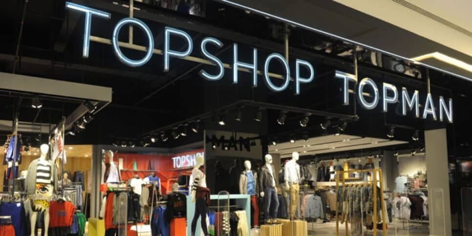 Topshop no JK Iguatemi foi o último a fechar as suas portas (Reprodução: Topshop/Divulgação)
