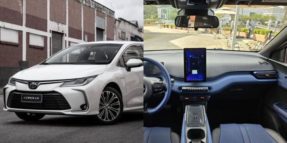 Corolla aniquilado após 2 décadas: Rival da Toyota chega com o carro mais barato do Brasil que vende como água