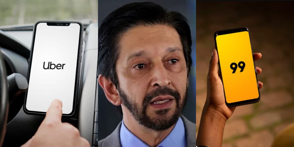 Decreto de Ricardo Nunes: O fim de serviço vital da Uber e 99 em SP após nova lei em vigor atingir gigantes