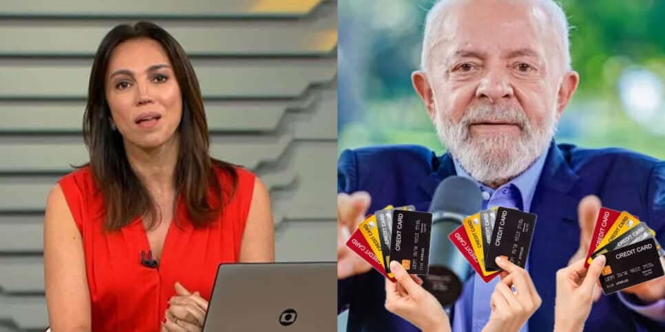 "Gratuita": Ana Paula Araújo para a Globo com nova canetada de Lula e vitória na fatura do cartão de crédito