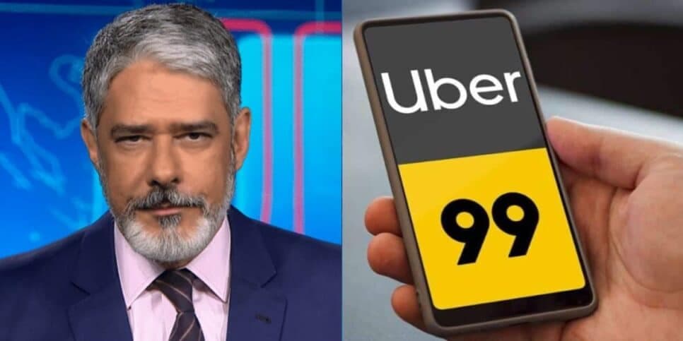 “É proibido”: O anúncio de Bonner ao parar JN e confirmar novo decreto que atinge em cheio o Uber e a 99