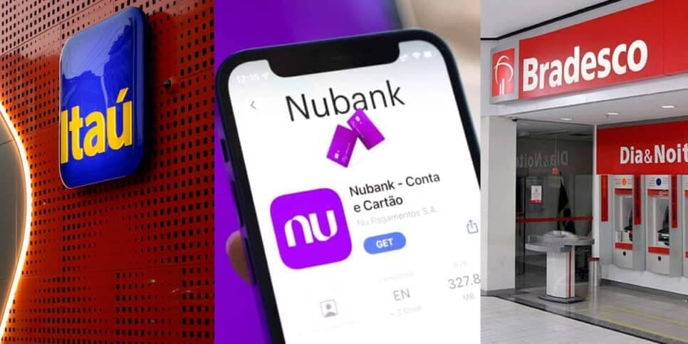Itaú sendo vendido em país, Nubank comprando rival e maior virada no Bradesco: 3 reviravoltas nos bancões