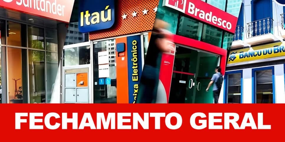 Caixa, Itaú e Bradesco: Fechamento GERAL das agências é confirmado ainda em 2024 e você precisa se preparar