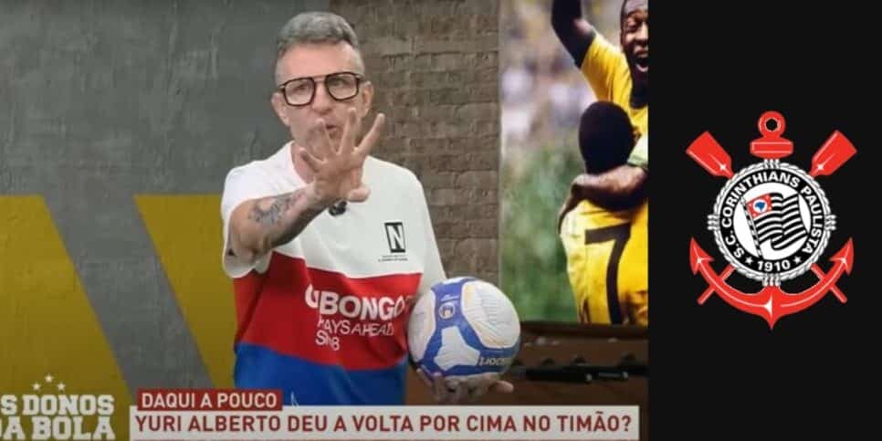 "Vai contratar": Neto paralisa a Band com pacote de reforços do Corinthians e 3 estrelas confirmadas hoje (18)