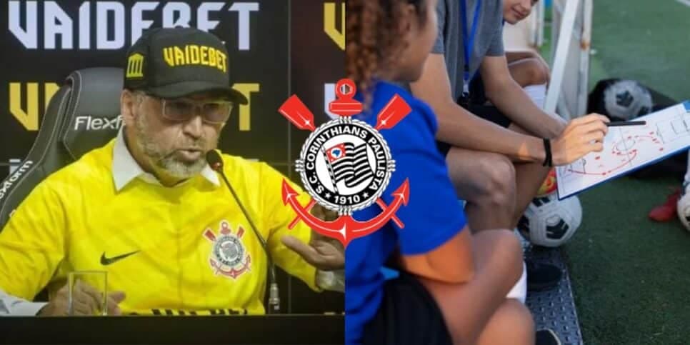 Fim da linha: Augusto dá aval e demissão de técnico do Corinthians é confirmada na manhã desta quinta (20)