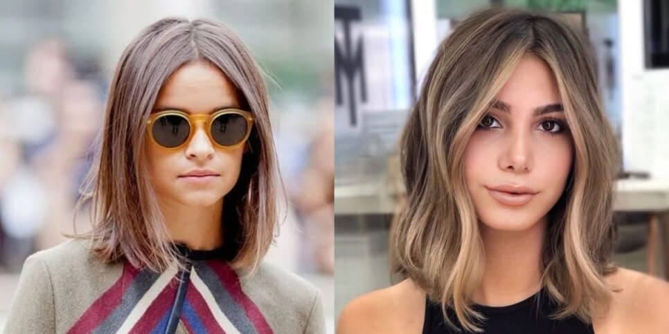 Cortes de cabelo Lob e Long bob (Foto: Reprodução/ Internet)