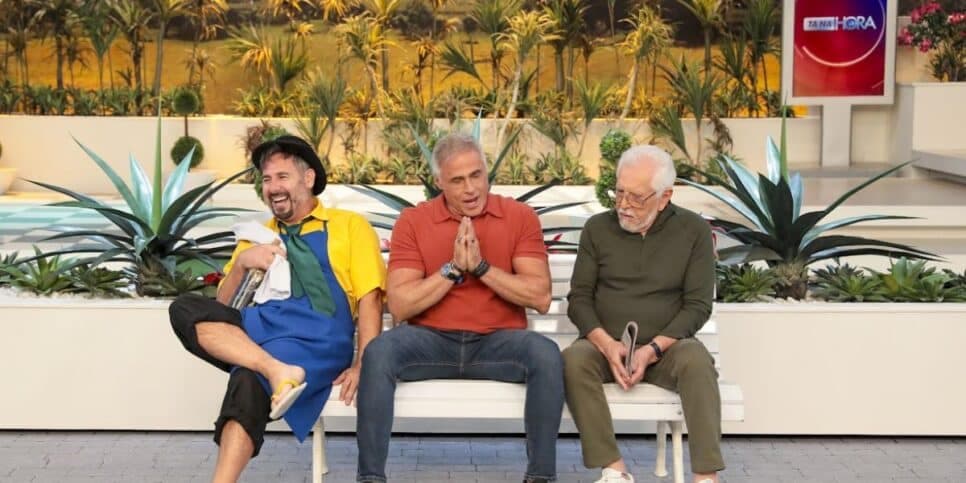 Oscar Magrini e Zé Américo estarão no “A Praça é Nossa” desta quinta-feira em participações especiais
