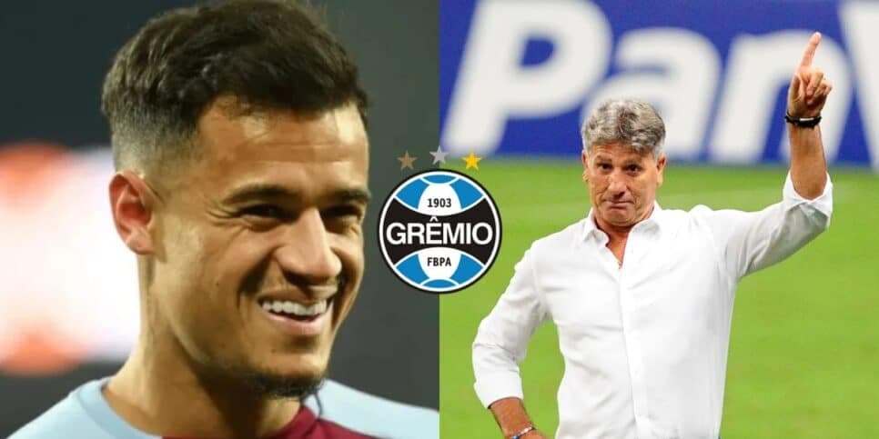 Nem Vasco, nem Botafogo: Renato Gaúcho decide atravessar os cariocas com a contratação de Coutinho no Grêmio
